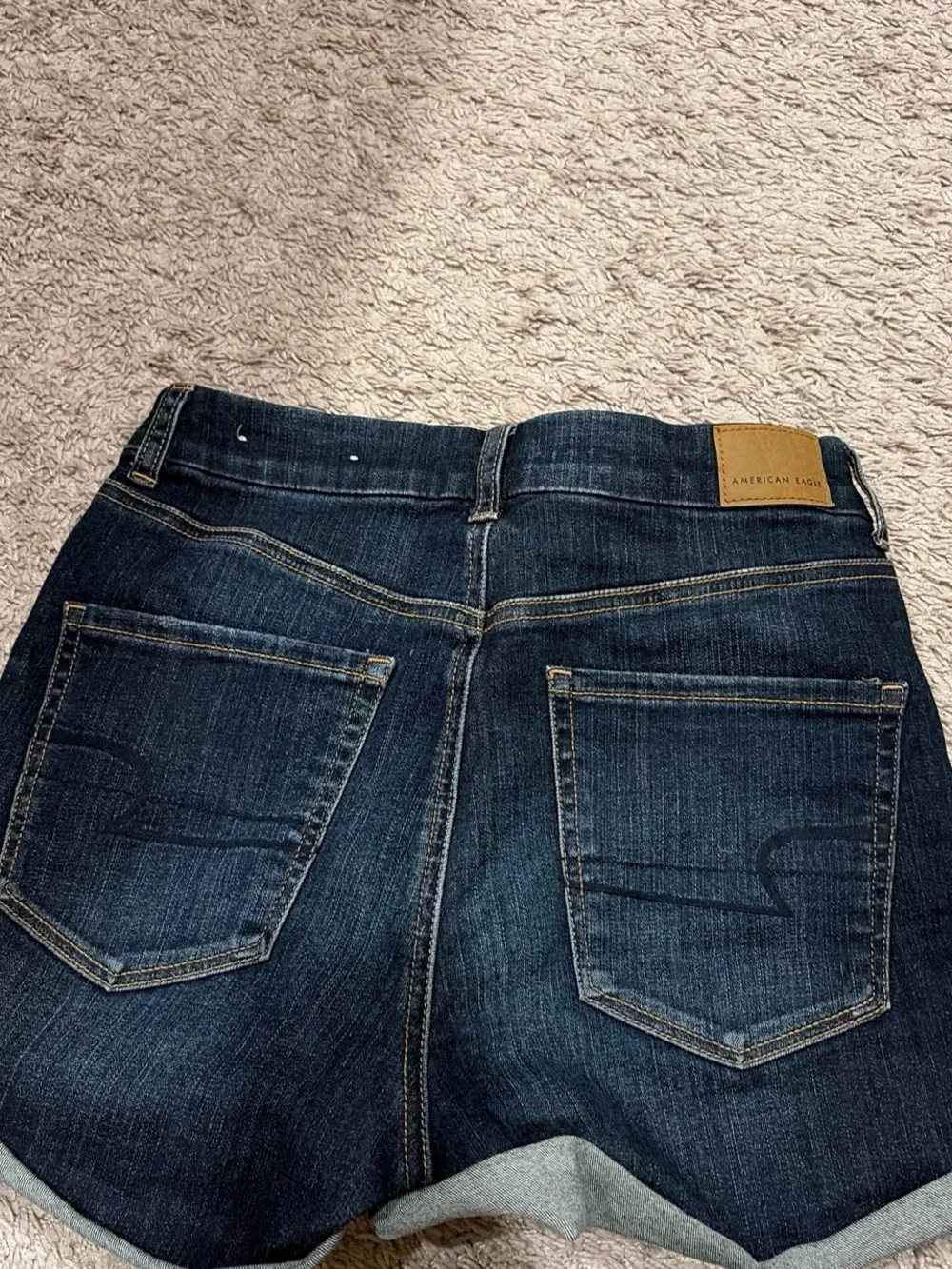 American Eagle denim mini shorts